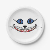 Cheshire Cat Smile Papieren Bordje (Voorkant)