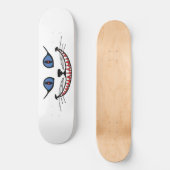 Cheshire Cat Smile Persoonlijk Skateboard (Voorkant)