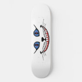 Cheshire Cat Smile Persoonlijk Skateboard (Voorkant)