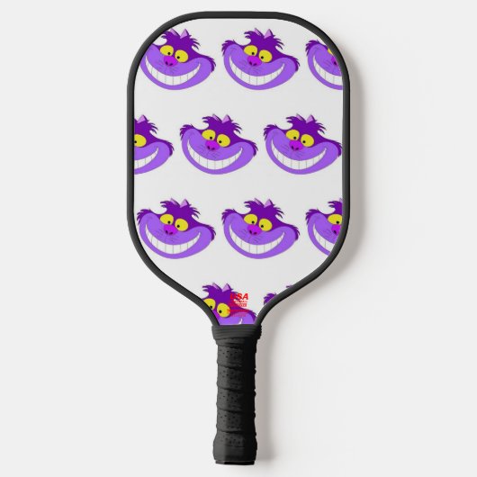 "Cheshire Cat Smile" Pickleball Paddle (Achterkant)