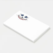 Cheshire Cat Smile  Post-it® Notes (Schuin)