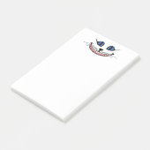 Cheshire Cat Smile  Post-it® Notes (Schuin)