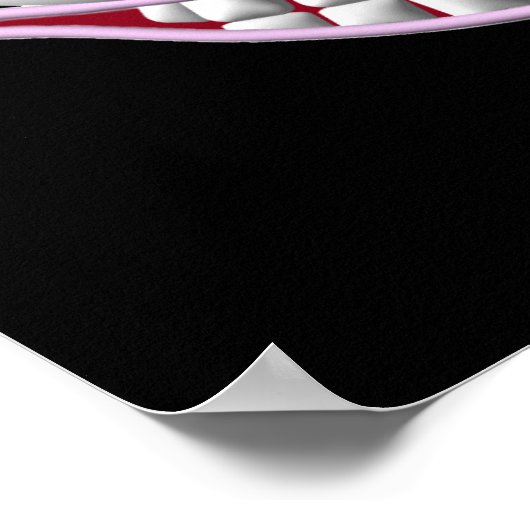 Cheshire Cat Smile Poster (Hoek)