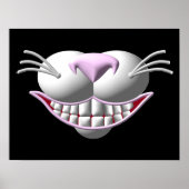Cheshire Cat Smile Poster (Voorkant)