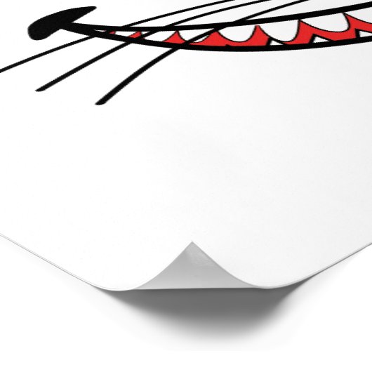 Cheshire Cat Smile Poster (Hoek)