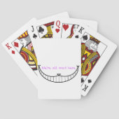 Cheshire Cat Smile Speelkaarten (Achterkant)