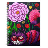 Cheshire Cat Spiral Note Book 6.5 x 8.75 Notitieboek (Voorkant)
