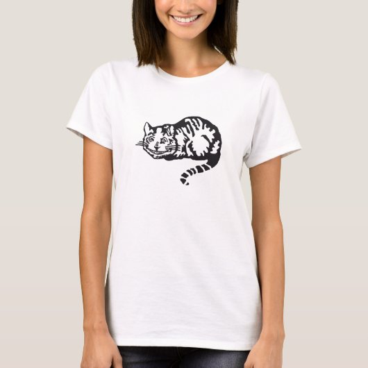 Cheshire cat t-shirt (Voorkant)