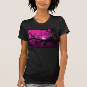 Cheshire Cat Tussen bomen T-shirt