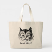 Cheshire Cat van Alice In Wonderland Grote Tote Bag (Achterkant)
