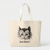 Cheshire Cat van Alice In Wonderland Grote Tote Bag (Voorkant)