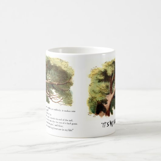 Cheshire Cat (verdwijnend) Magische Mok (Center)