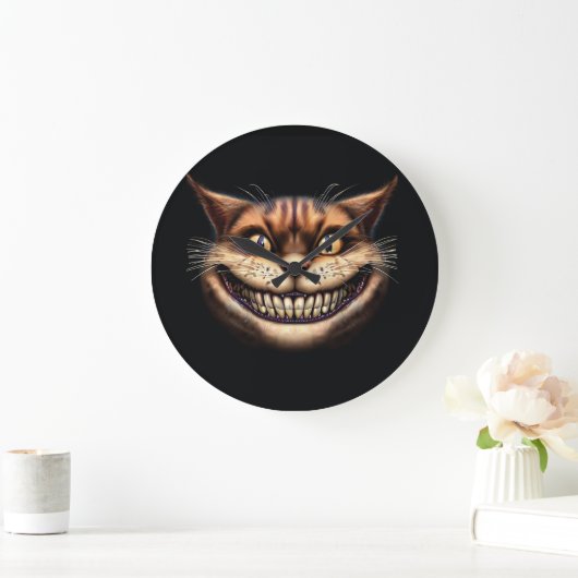 Cheshire Cat Wall Clock Grote Klok (Huis)
