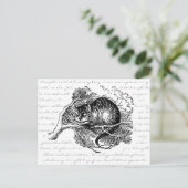 Cheshire Cat - We zijn allemaal kwaad hier Briefkaart (Staand voorkant)