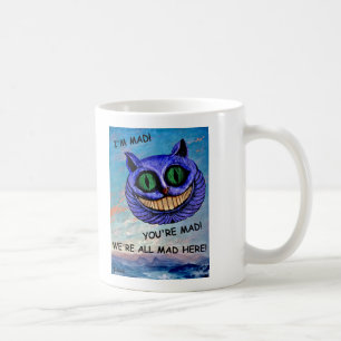 Cheshire Cat: We zijn allemaal Mad hier! (Wonderla Koffiemok
