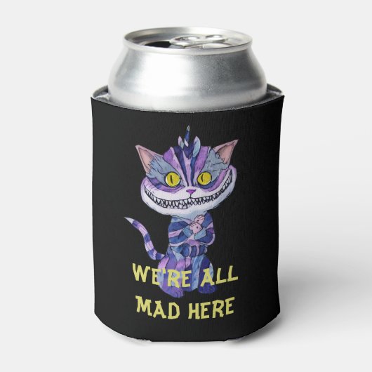 Cheshire Cat We zijn hier allemaal boos Cooler (Blikje Voorkant)