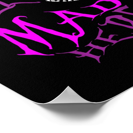 Cheshire Cat - Ze waren hier allemaal gek Poster (Hoek)