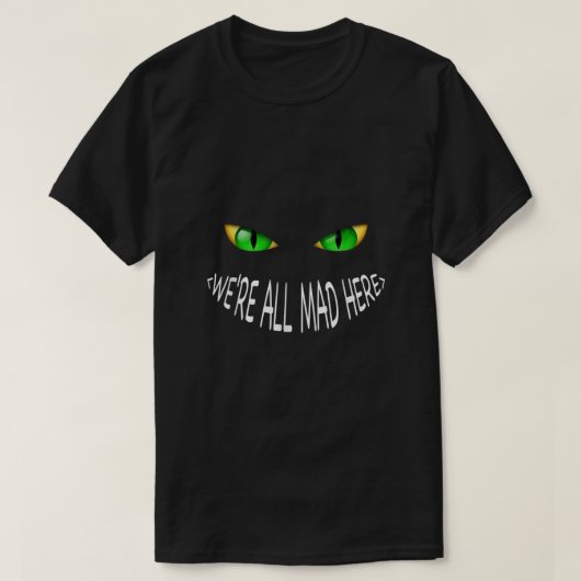Cheshire Cats Smile Cool Kittens T-shirt (Design voorkant)