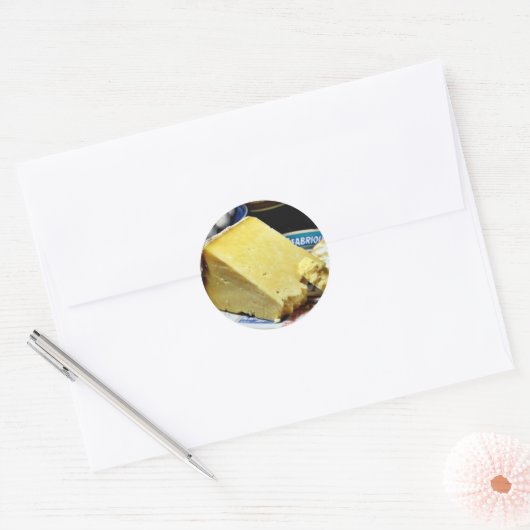 Cheshire Cheese Ronde Sticker (Envelop)
