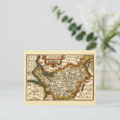 Cheshire (Chester) County, Engeland Antiquarische Briefkaart (Staand voorkant)