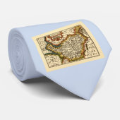 Cheshire (Chester) County, Engeland Antiquarische Stropdas (Opgerold)