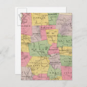 Cheshire County, NH Briefkaart (Voorkant / Achterkant)