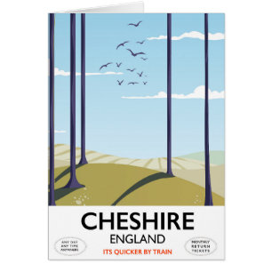 Cheshire, Engeland reisposter