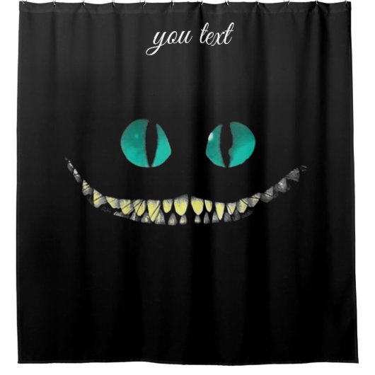 Cheshire Grin Douchegordijn (Voorkant)