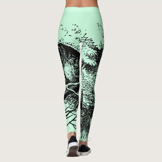 Cheshire Grin Leggings (Achterkant)