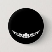Cheshire Grin Ronde Button 5,7 Cm (Voorkant)