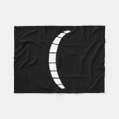 Cheshire Grinning Smiling Alice in Wonderland Fleece Deken (Voorkant (Horizontaal))