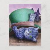 Cheshire Kitten Briefkaart (Voorkant)