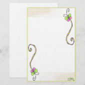 Cheshire Moths Stationery~ Briefpapier (Voorkant / Achterkant)