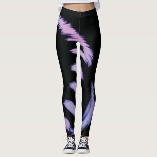 Cheshire neon Cat leggings (Voorkant)