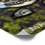 Cheshire schijnend poster (Hoek)