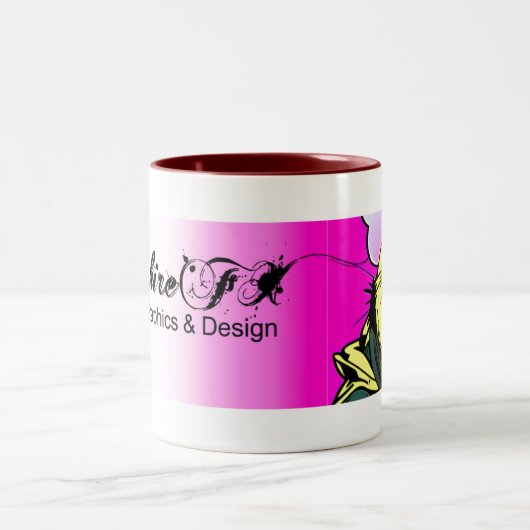 CheshireFX Tweekleurige Koffiemok (Center)