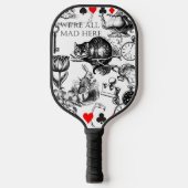 cheshuurkat klassieke alice uit wonderland pickleball paddle (Voorkant)
