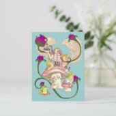 Chesire Smoke Briefkaart (Staand voorkant)