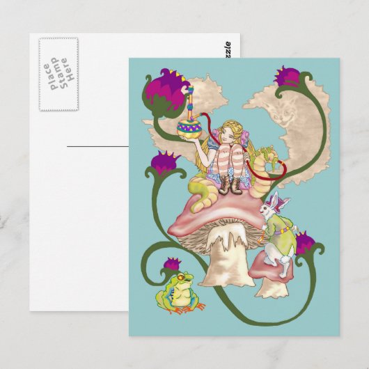 Chesire Smoke Briefkaart (Voorkant / Achterkant)