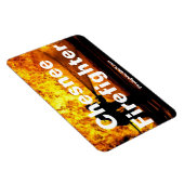 Chesnee Firefighter Flames flexibele magneet (Rechterzijde)