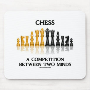 Chess A Competition between Two Minds (Chess Set) Muismat