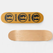CHESS aangepast skateboard voor monogram (Horizontaal)