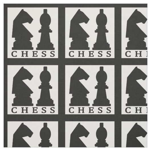 CHESS aangepaste fabric Stof (Swatch)