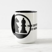 CHESS aangepaste mokken (Voorkant links)