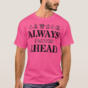 Chess Altijd 3 Bewegingen voor game game-overs Gif T-shirt