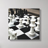 Chess Amsterdam Canvas Afdruk (Voorkant)