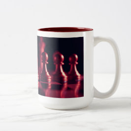 Chess Art Coffee Mok – Schaakbord Design Print"