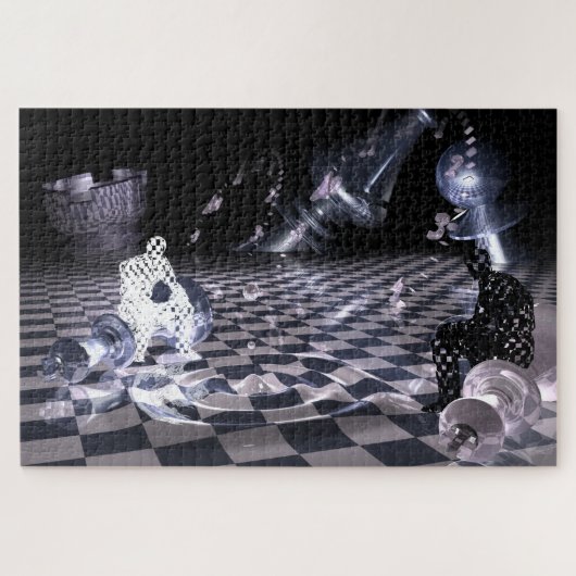Chess Art Legpuzzel (Horizontaal)