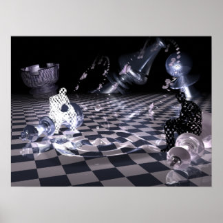 Chess Art Poster