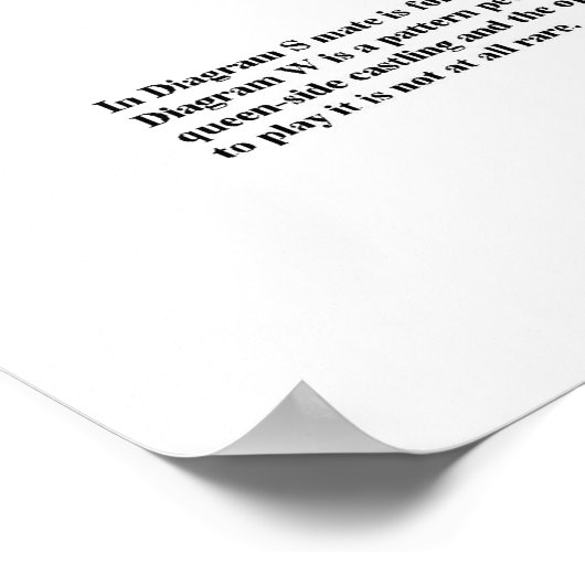 Chess - Basic Mating Pattern Poster (Hoek)